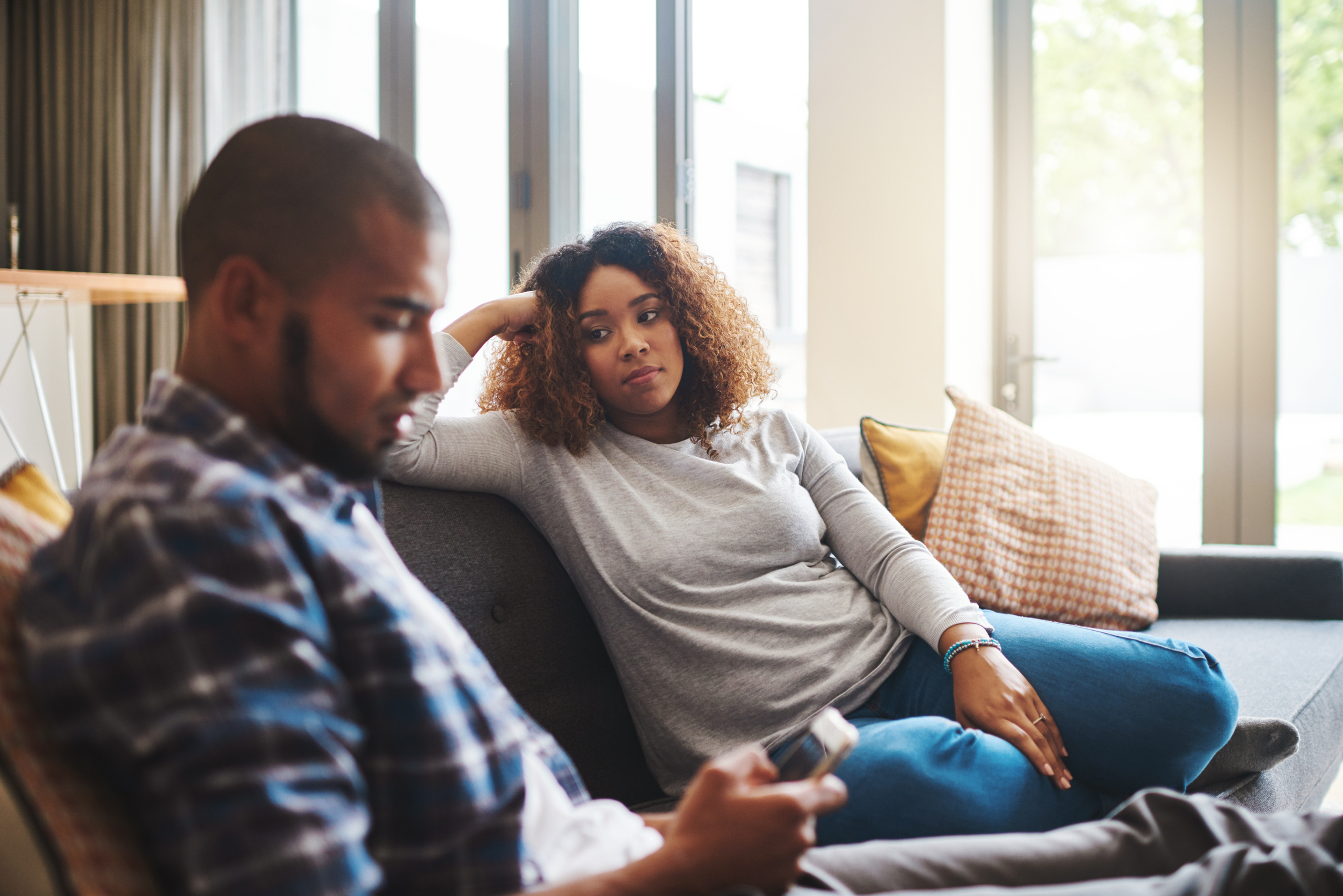 A couple showcasing the difficulty of coping and healing from being married to an alcoholic