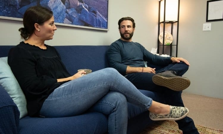 Intensive outpatient therapy session for addiction treatment in Connecticut