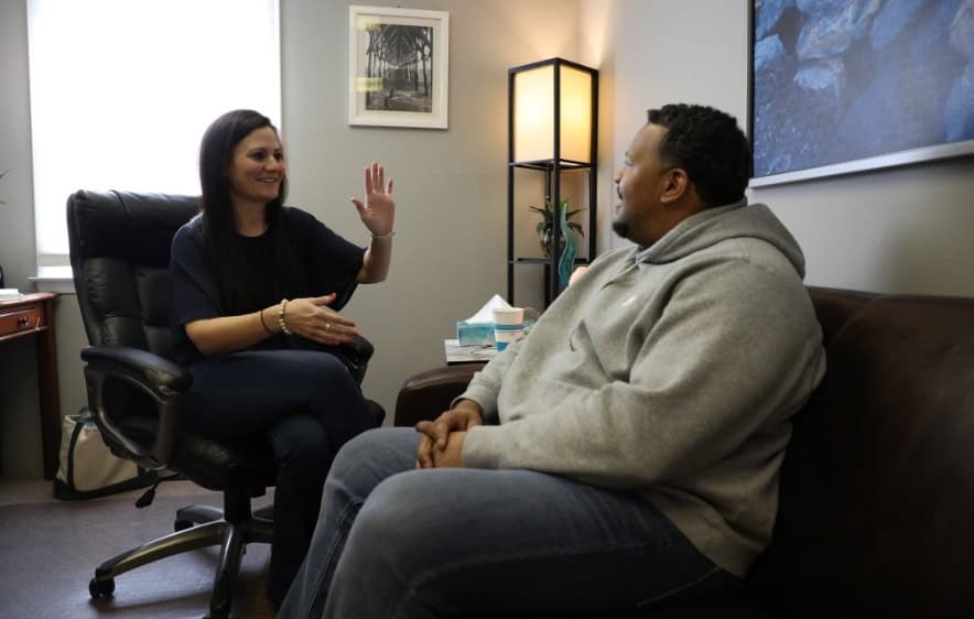 Connecticut intensive outpatient therapy session focused on addiction recovery support